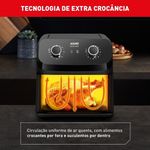 Fritadeira Eletrica Arno 7,5L Air Fryer Mega AFM7 Preta 127V