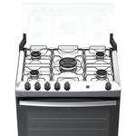 Fogão 5 Bocas Atlas Agile Up C/ Mesa Inox A Gás Bivolt