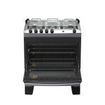 Fogão 5 Bocas Atlas Agile Up C/ Mesa Inox A Gás Bivolt