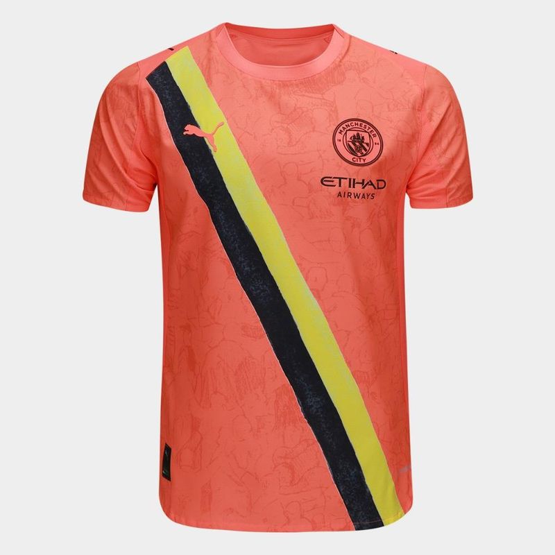 Camisa manchester city kidsuper 25/26 jogador puma masculina