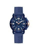 Relógio Feminino Quartzo Moderno Multifuncional Impermeavel 3atm Azul