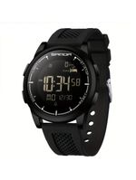 Relógio Masculino Multifuncional Mostrador Digital Design Esportivo Moderno Impermeavel Preto
