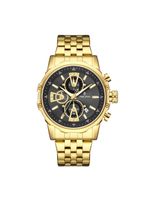 Relógio Masculino New Cyberpunk Gold 45mm