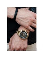 Relógio Masculino New Cyberpunk Gold 45mm