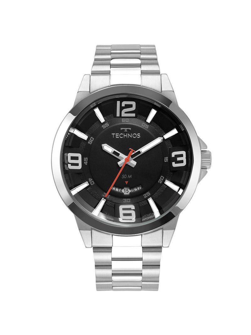 Relógio Technos Masculino Racer Prata - 2117ldi-1p