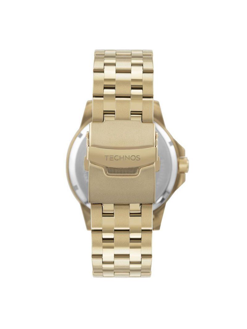 Relógio Technos Masculino Automático Dourado - 8n24ak-1d 8n24ak-1d