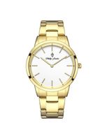 Relógio Masculino Beckham Steel Golden White 40mm