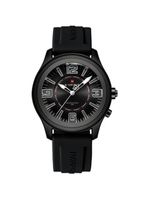 Relógio De Quartzo Masculino Mostrador Simples Casual 30m à Prova D'água Preto