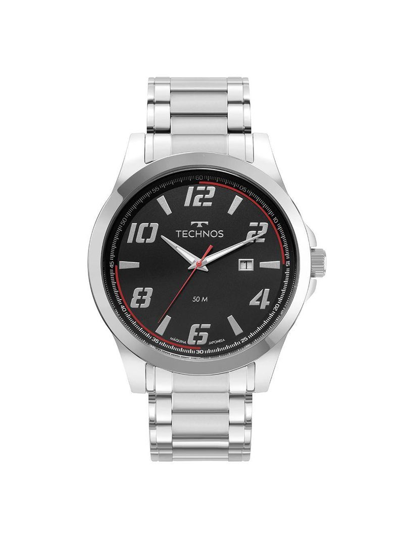 Relógio Technos Masculino Racer Prata - 2115uag/1p