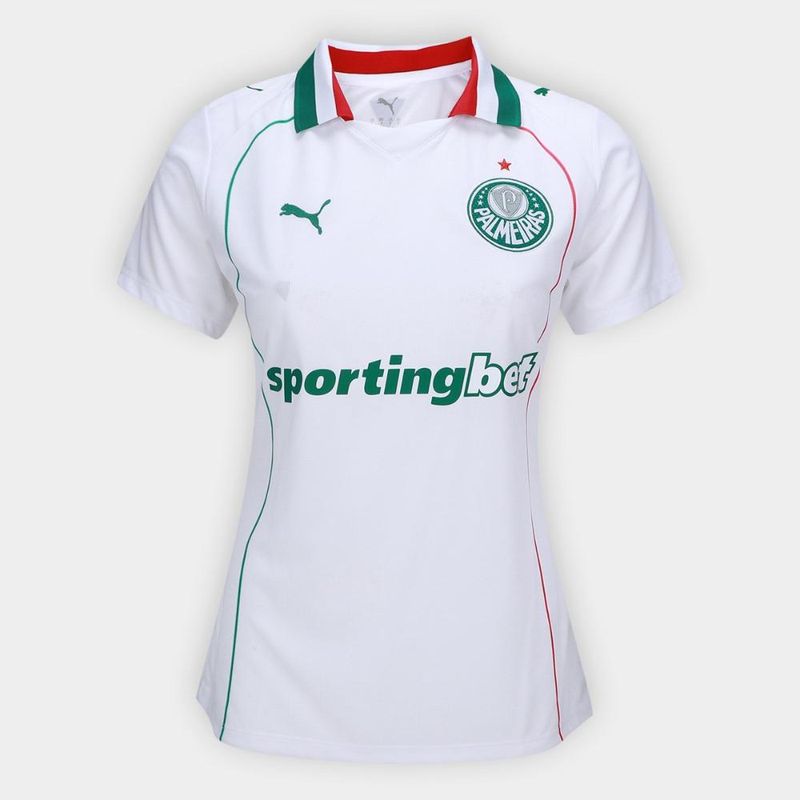 Camisa palmeiras ii 26/27 s/n torcedor puma feminina