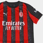 Camisa milan home 25/26 s/n torcedor puma masculina