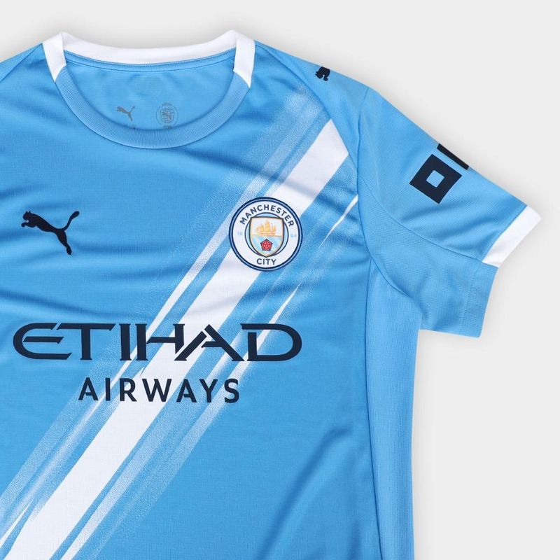Camisa manchester city home 25/26 s/n torcedor puma masculina