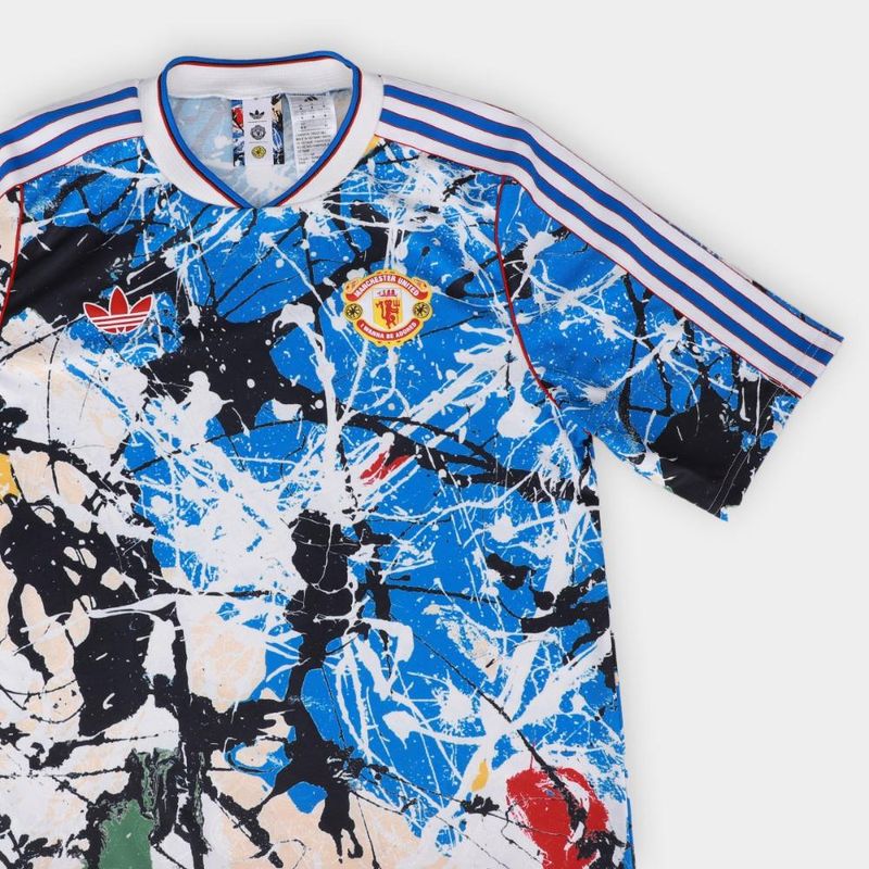 Camisa manchester united x stone roses 26/27 s/n torcedor adidas masculina