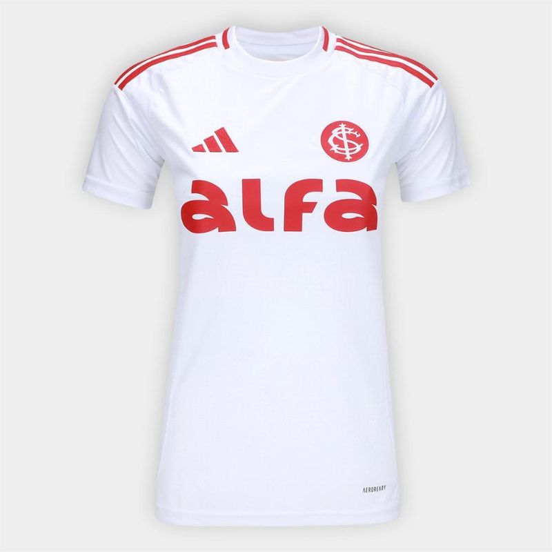 Camisa internacional ii 25/26 s/n com patrocínio torcedor adidas feminina