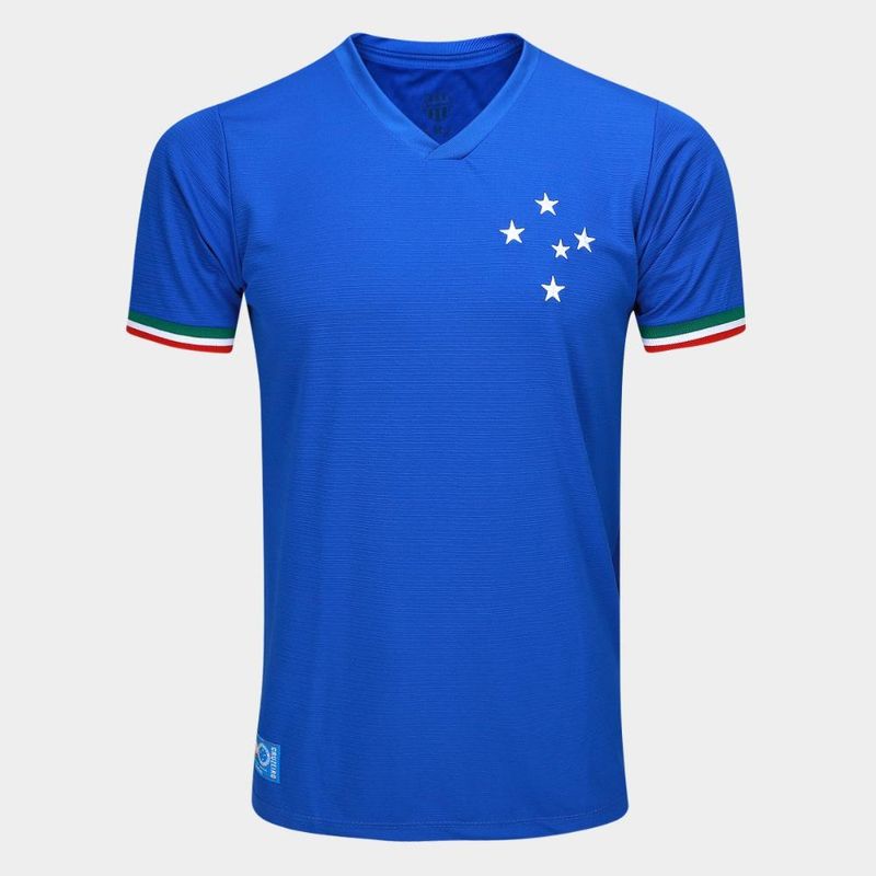 Camisa cruzeiro retrômania palestra i masculina