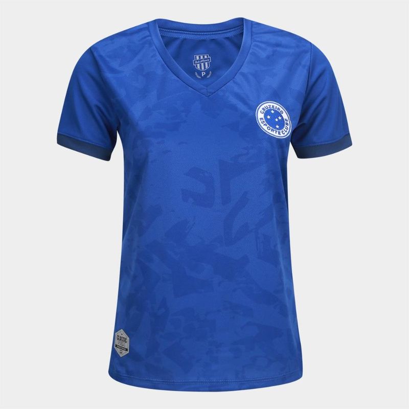 Camisa cruzeiro classic retrômania feminina