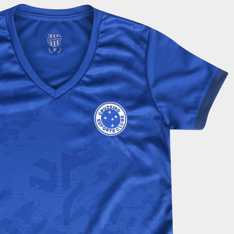 Camisa cruzeiro classic retrômania feminina