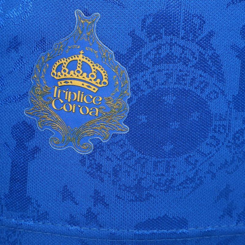 Camisa cruzeiro retrômania 2003 tríplice coroa masculina