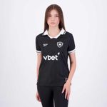 Camisa botafogo ii 26/27 s/n torcedor reebok feminina