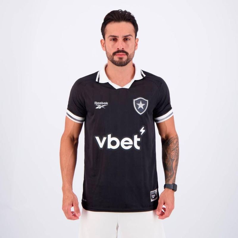 Camisa botafogo ii 25/26 s/n torcedor reebok masculina