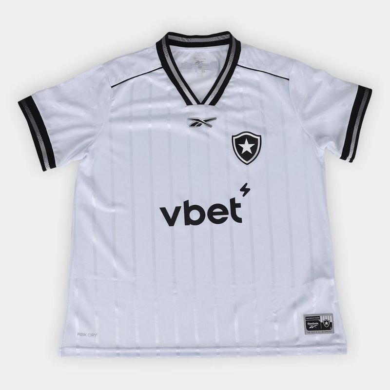 Camisa botafogo iii 25/26 torcedor reebok feminina