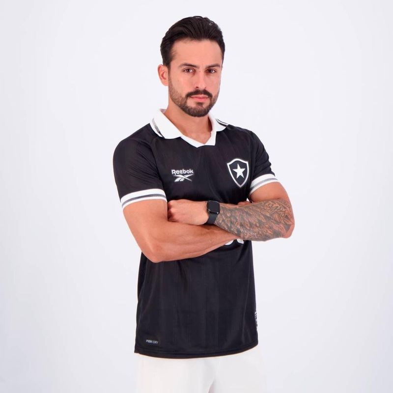 Camisa botafogo ii 25/26 s/n torcedor reebok masculina