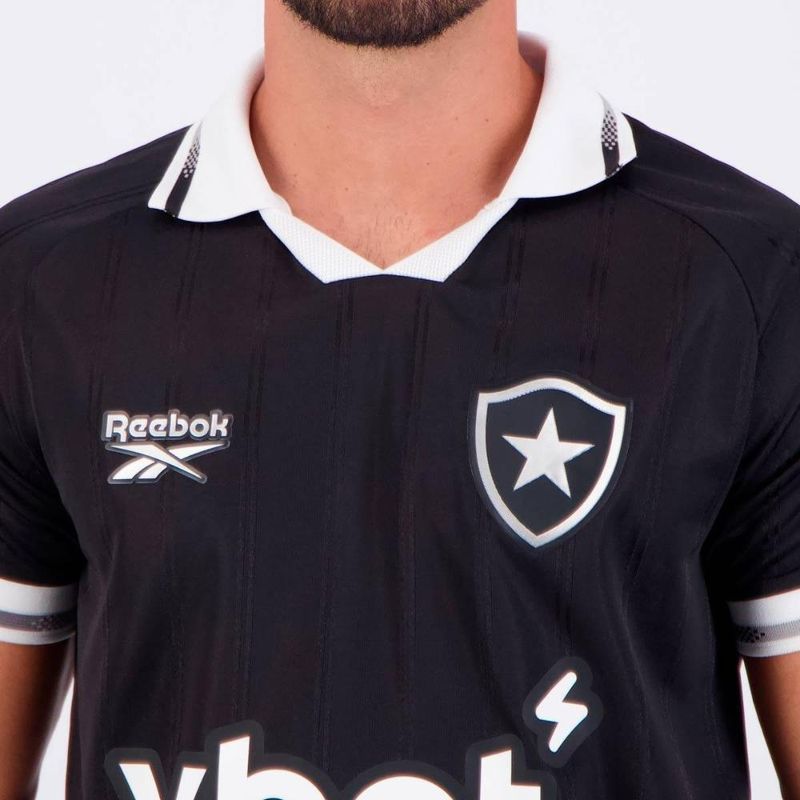 Camisa botafogo ii 25/26 s/n torcedor reebok masculina
