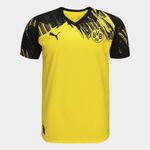 Camisa borussia dortmund home 25/26 s/n torcedor puma masculina