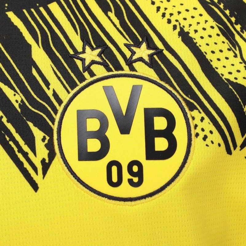 Camisa borussia dortmund home 25/26 s/n torcedor puma masculina