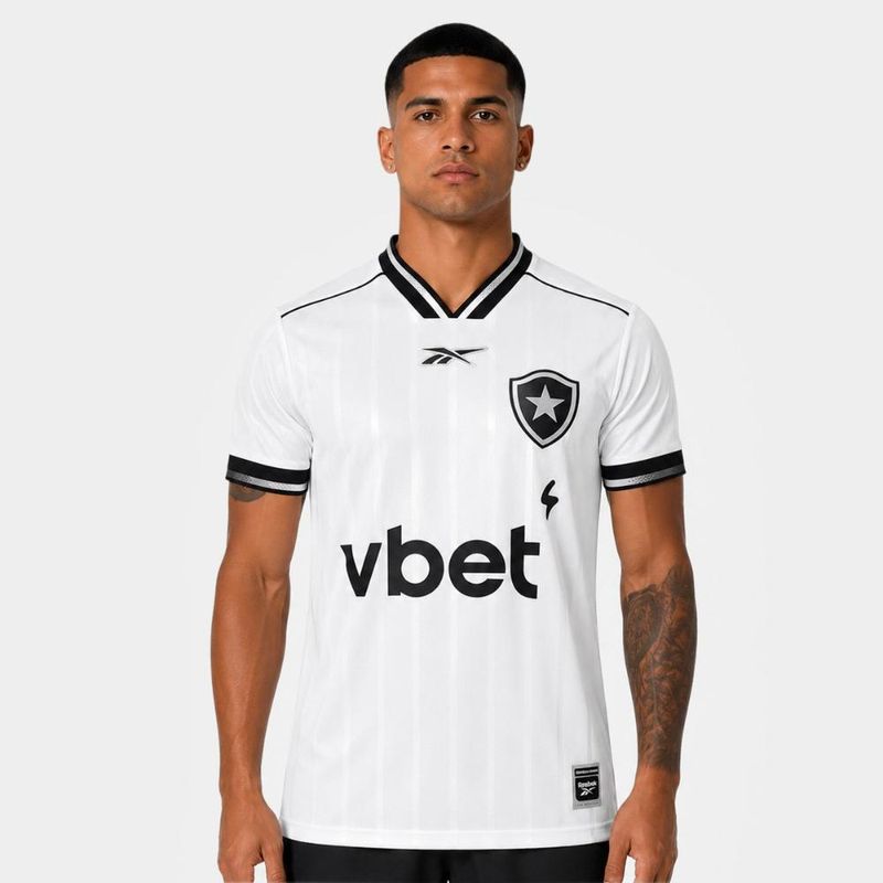 Camisa botafogo iii 25/26 torcedor reebok masculina