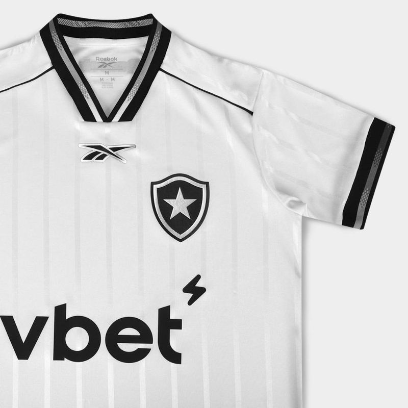 Camisa botafogo iii 25/26 torcedor reebok masculina