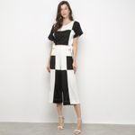 Calça vide bula malha crepon feminina