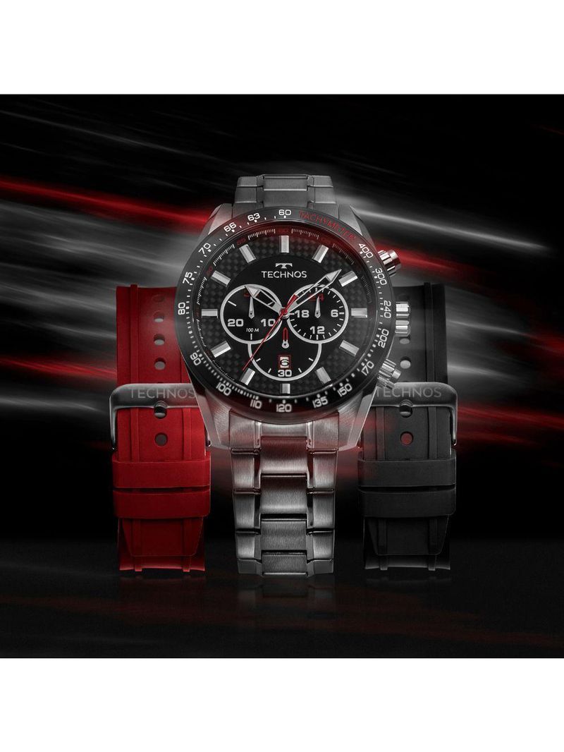 Relógio Technos Masculino Ts Carbon Grafite - Js25bbs-t1a