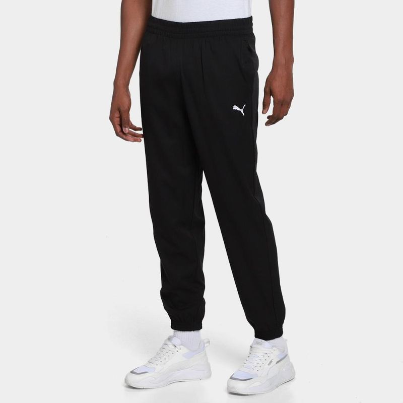 Calça puma ess woven pants cl masculina