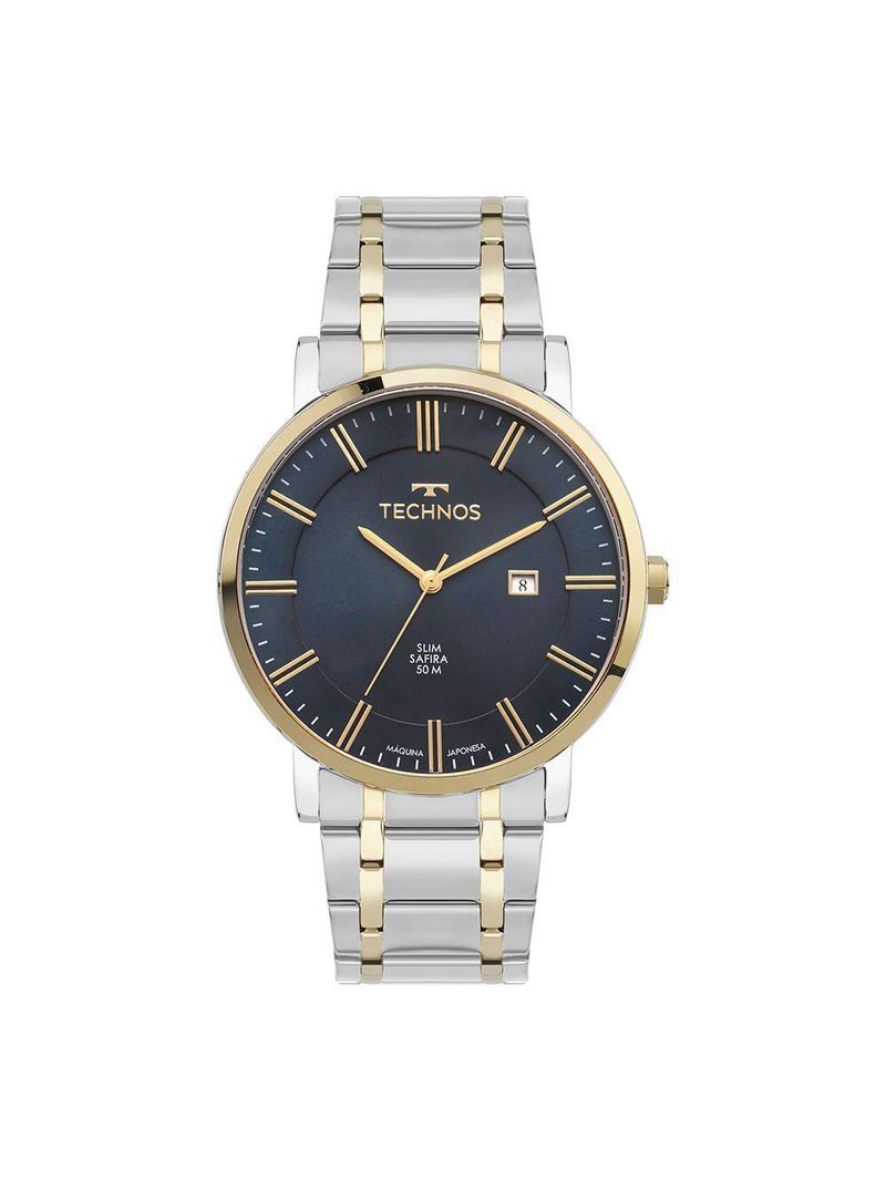 Relógio Technos Masculino Slim Bicolor - Gm10yx/1a