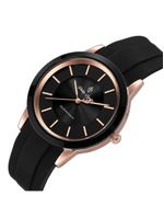 Relógio Masculino Solar Stonehenge Rose Black 40mm