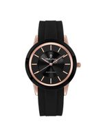 Relógio Masculino Solar Stonehenge Rose Black 40mm