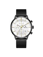 Relógio Masculino Sherlock White Black 42mm