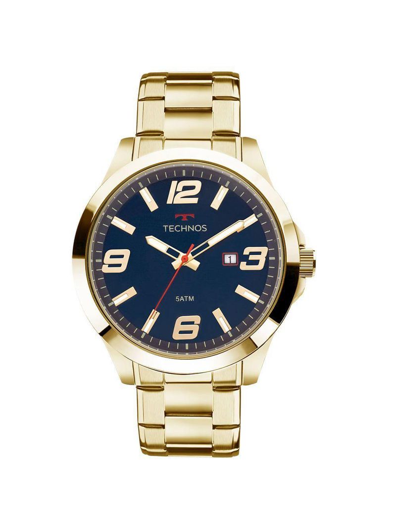 Relógio Technos Masculino Racer Dourado - 2115mpis/4a