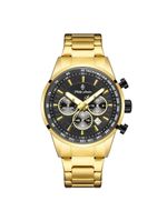 Relógio Masculino Hazard Steel Golden 43mm