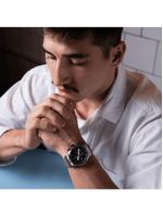 Relógio Masculino Hazard Steel Silver Black 43mm