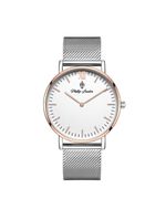 Relógio Masculino Greenwich Mesh Rose Silver 40mm