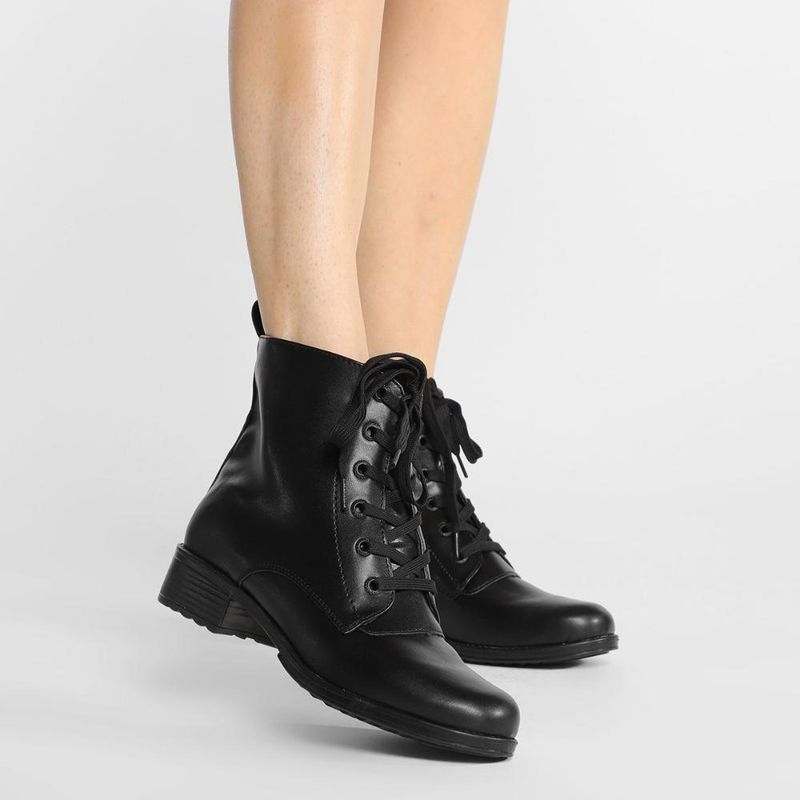 Bota mooncity biker basic feminina