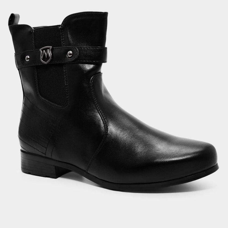 Bota mooncity cano curto feminina