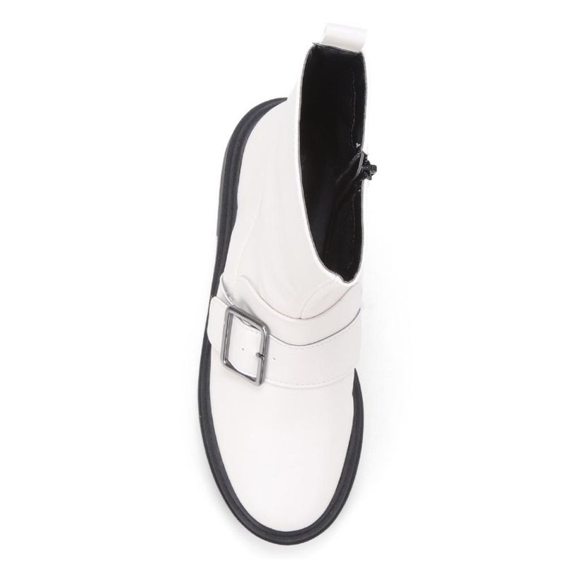 Bota coturno studio ana paula fivela tratotado feminino