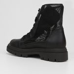 Bota coturno moleca cano médio feminina