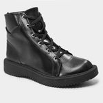 Bota coturno moleca casual feminina