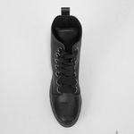 Bota coturno look fashion tratorada feminina
