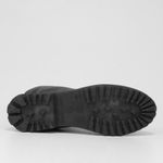 Bota coturno look fashion tratorada feminina