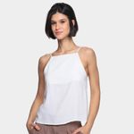Blusa oh, boy! lisa alças finas feminina